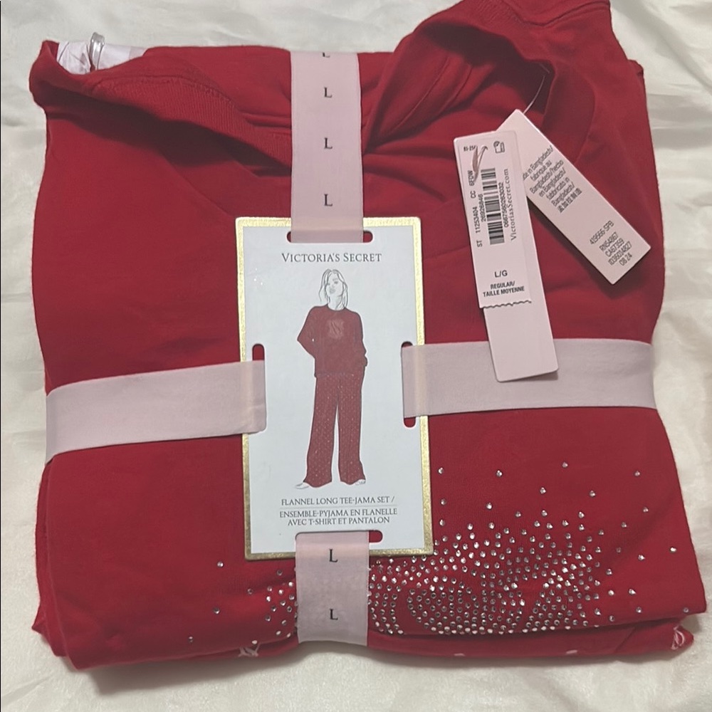 Victoria's Secret Red Pajama Set